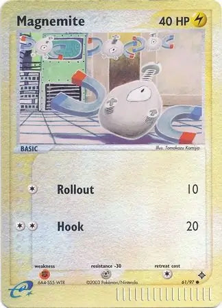 EX Dragon Magnemite #61/97 reverse holo